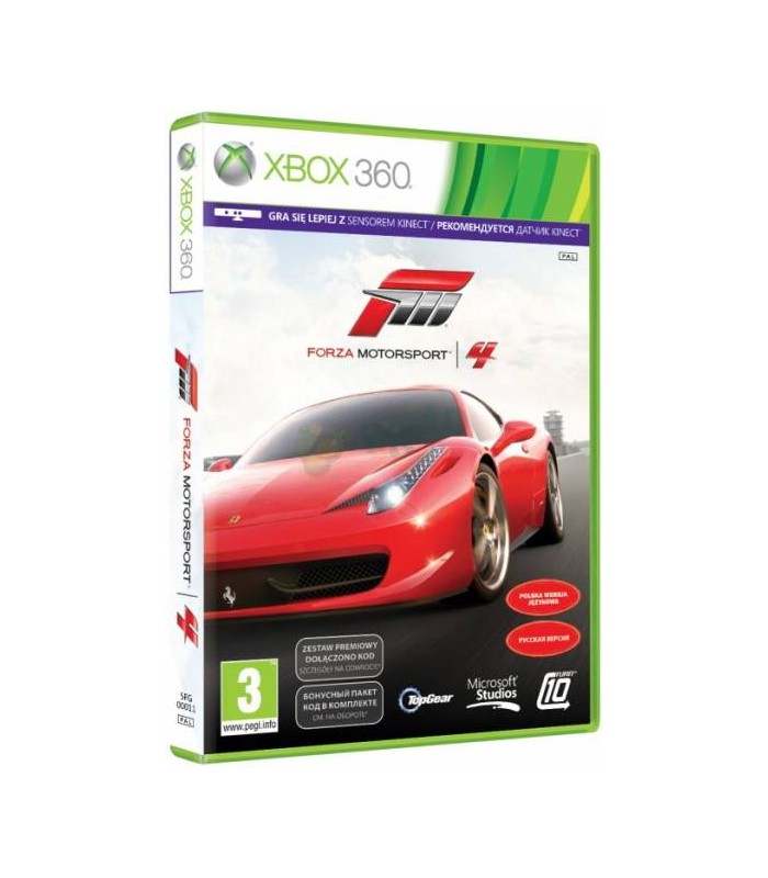 Forza MotorSport 4 Xbox 360 PL