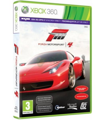 Forza MotorSport 4 Xbox 360 PL