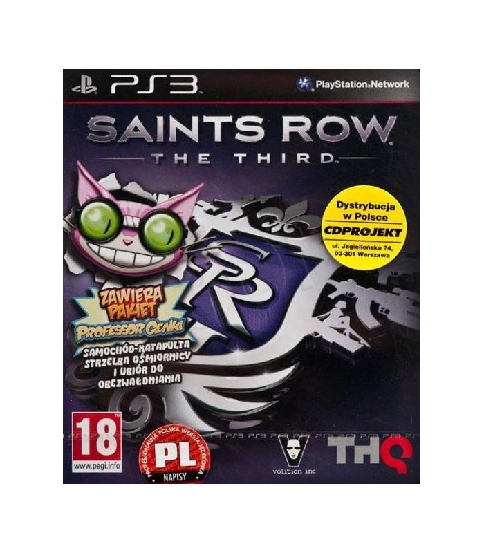 Saints Row The Third PS3 PL