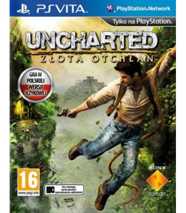 Uncharted Złota Odchłań Ps Vita PSV PL Golden Abbyss - Bez pudełka