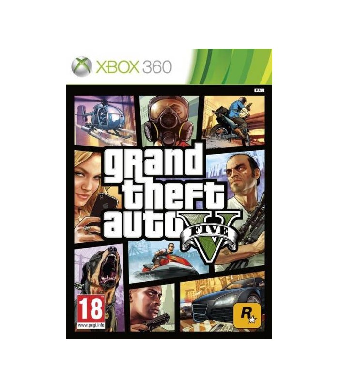 GTA 5 V Grand Theft Auto gra XBOX 360 PL