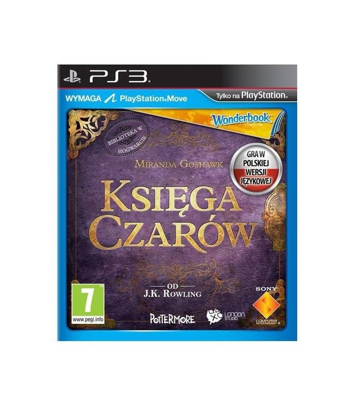 Gra Księga Czarów Wonderbook PS3 PL Move