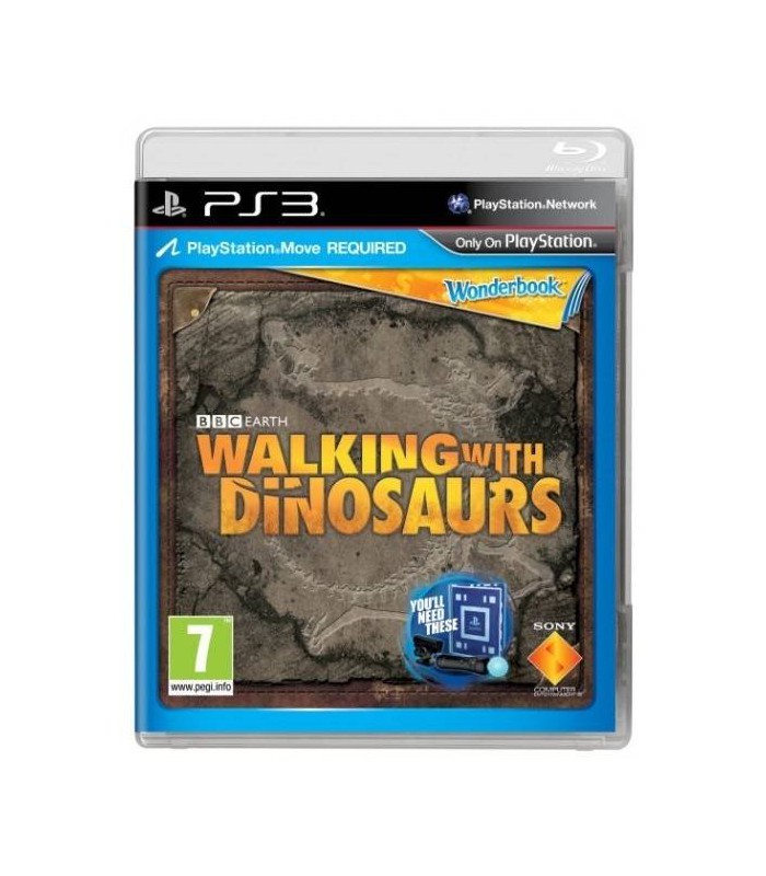 Wędrówki z Dinozaurami Wonderbook Move PS3 PL
