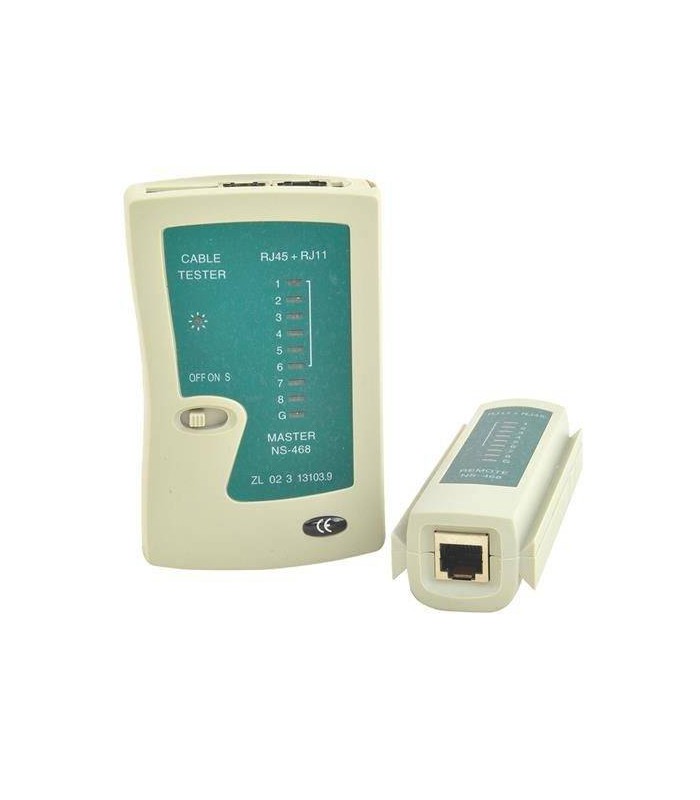 Tester Kabli Sieciowych RJ45 RJ11 Miernik Sieciowy Przewodów LAN