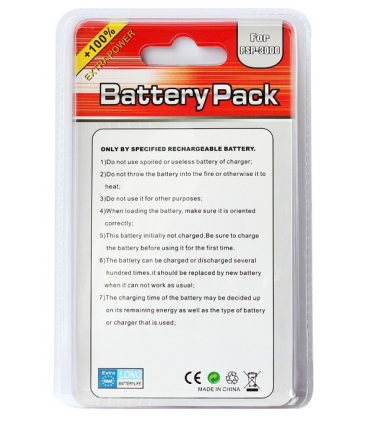 BATERIA 2400mAh do PSP SLIM 2000 i 3000