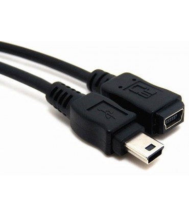 KABEL PRZEDŁUŻACZ MINIUSB NA MINI USB 0,5M