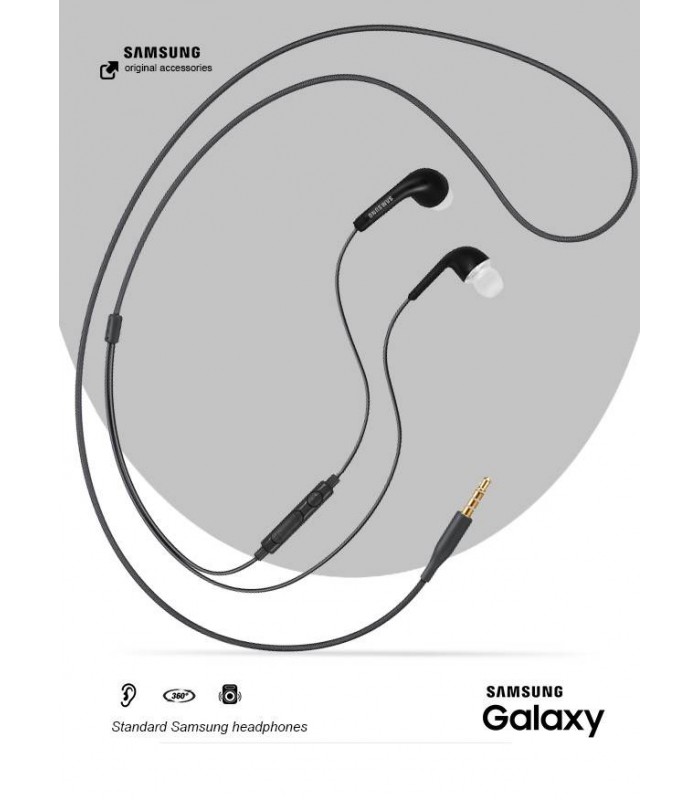 ORYG. SŁUCHAWKI Z MIKROFONEM SAMSUNG EHS64 CZARNE
