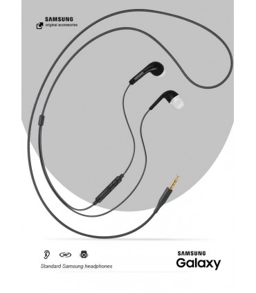 ORYG. SŁUCHAWKI Z MIKROFONEM SAMSUNG EHS64 CZARNE