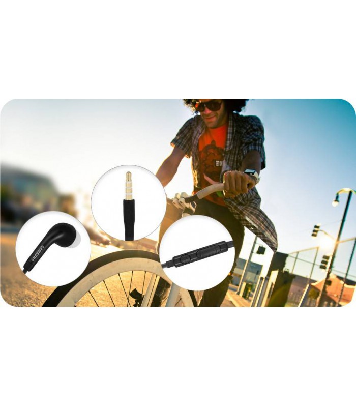 ORYG. SŁUCHAWKI Z MIKROFONEM SAMSUNG EHS64 CZARNE