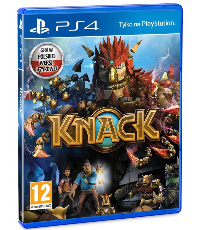 Knack PS4 PL po polsku