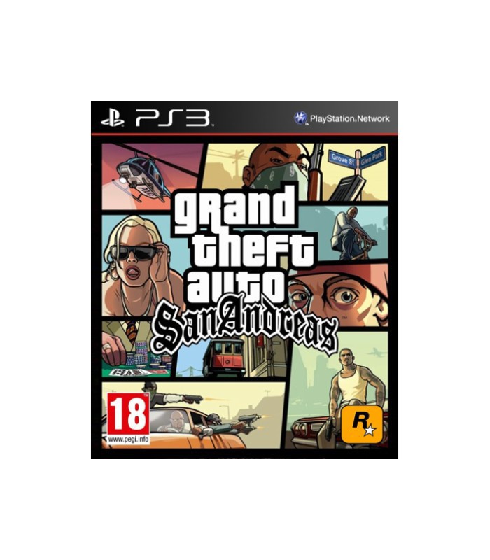 GTA San Andreas Grand Theft Auto PS3