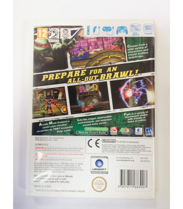 Teenage Mutant Ninja Turtles Smash Up Wii