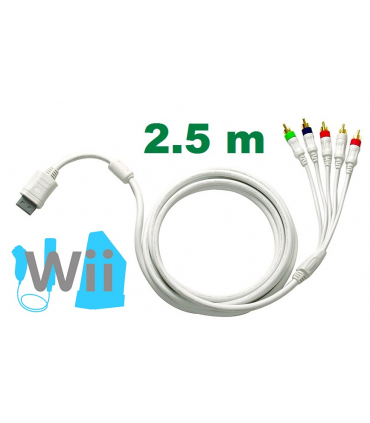 Solidny kabel HD Component YUV do KONSOLI Wii 2,5m