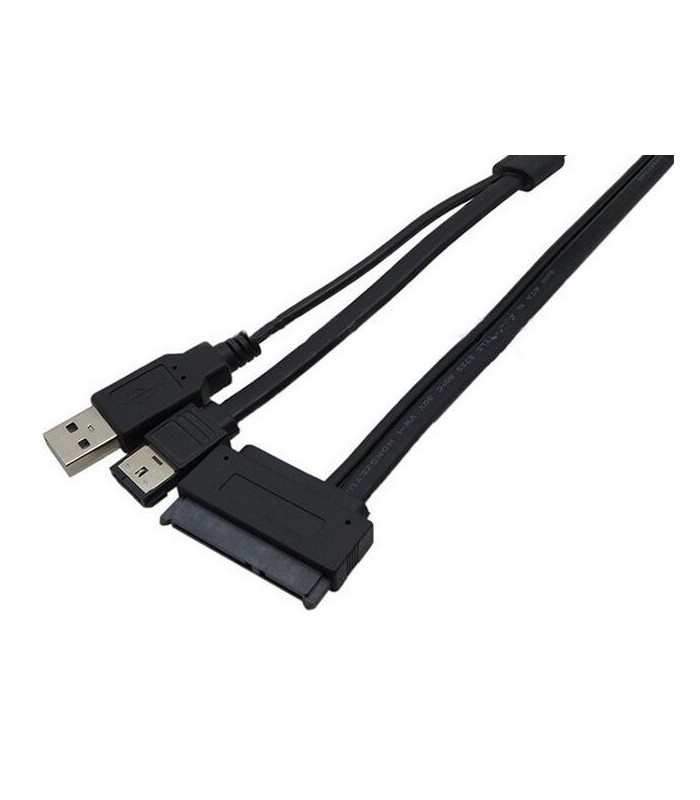 Kabel eSATA + USB do SATA 22 Pin dysk sata 2,5