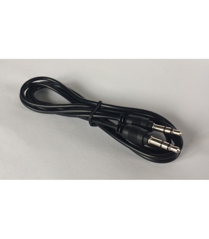Kabel mini jack 3,5mm audio stereo 1m czarny
