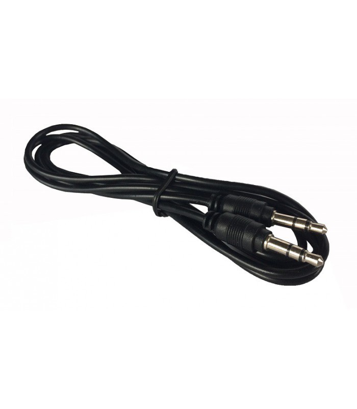 Kabel mini jack 3,5mm audio stereo 1m czarny