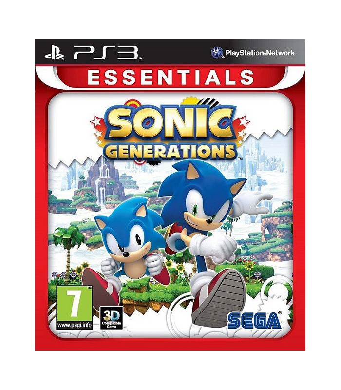 Sonic Generations PS3 gra Nowa