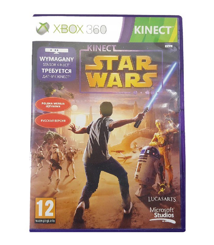 Kinect Star Wars PL po polsku Xbox 360