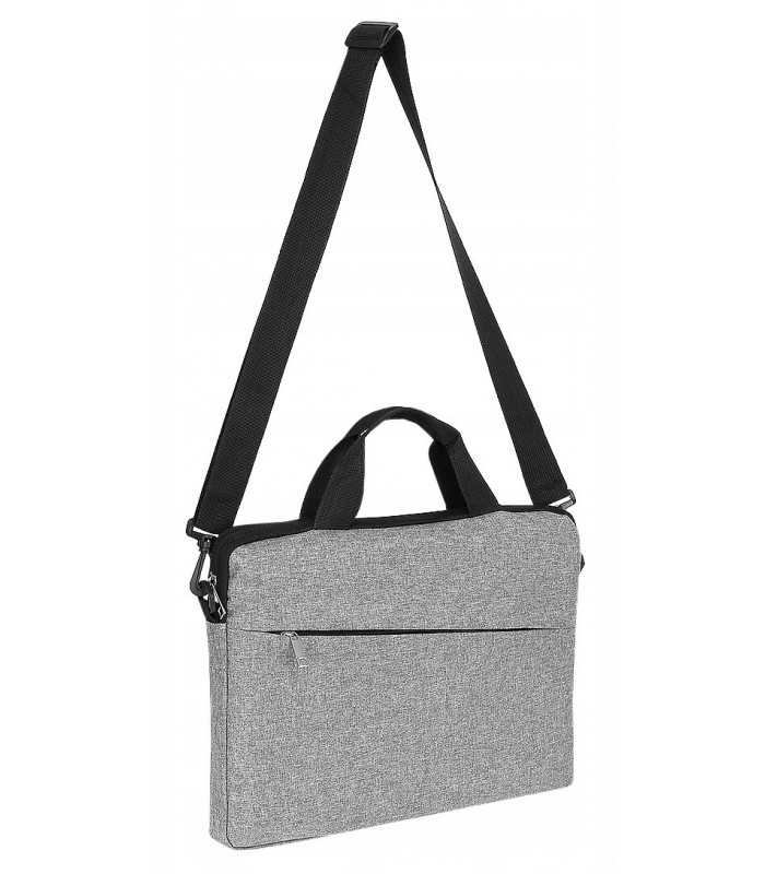 Torba na Laptop 14 na ramię Pokrowiec Teczka szara