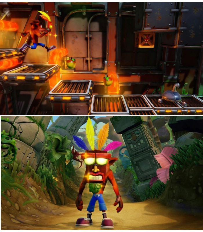 Crash Bandicoot N. Sane Trilogy gra Xbox One