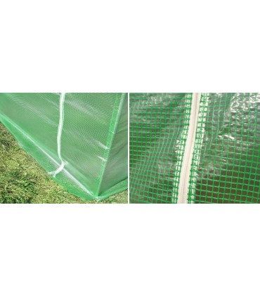 Szklarnia 2x2x2m foliowy tunel ogrodniczy 4m2