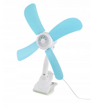 Wentylator łopatkowy z klips biurowy wiatrak 48cm