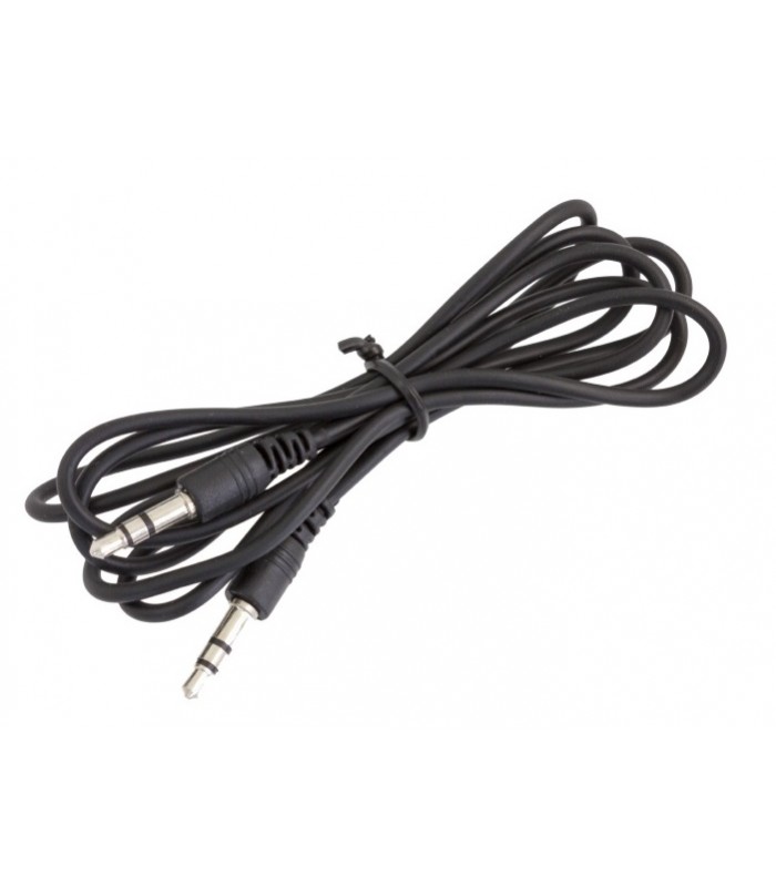 Kabel mini jack 3,5mm audio stereo 1m czarny