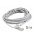 Kabel Sieciowy Lan ethernet skrętka RJ45 UTP 5m Cat5E