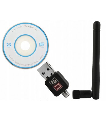 Karta sieciowa WiFi adapter USB 300 Mbps Antena