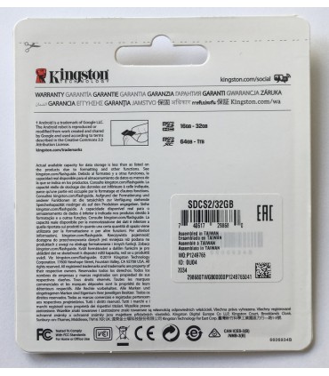 Karta 32GB Kingston + adapter MS PRO DUO do PSP