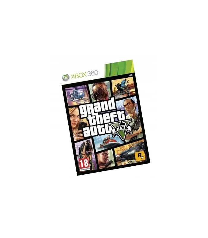GTA 5 V Grand Theft Auto gra XBOX 360 PL