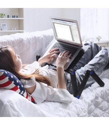Regulowany składany STOLIK pod LAPTOPA chłodzenie 