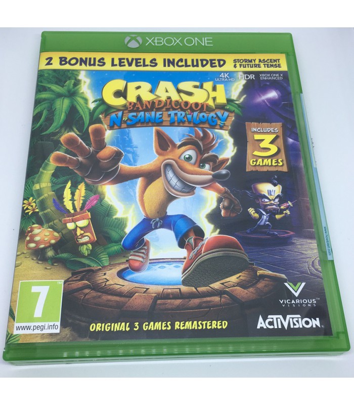 Crash Bandicoot N. Sane Trilogy gra Xbox One
