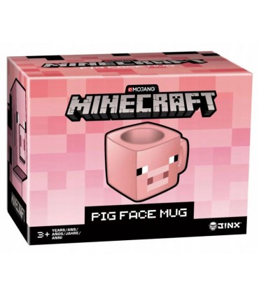 Kubek Minecraft 3D Pig Świnka ryjek Oryginał