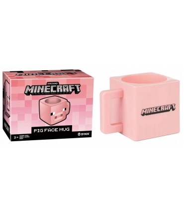 Kubek Minecraft 3D Pig Świnka ryjek Oryginał