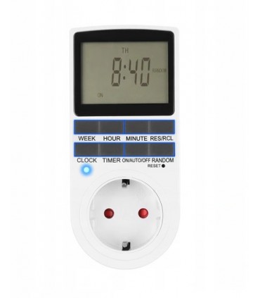 Programator czasowy LCD Timer włącznik wyłącznik
