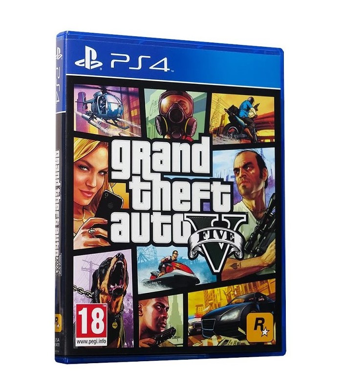 GTA 5 V PS4 napisy PL 