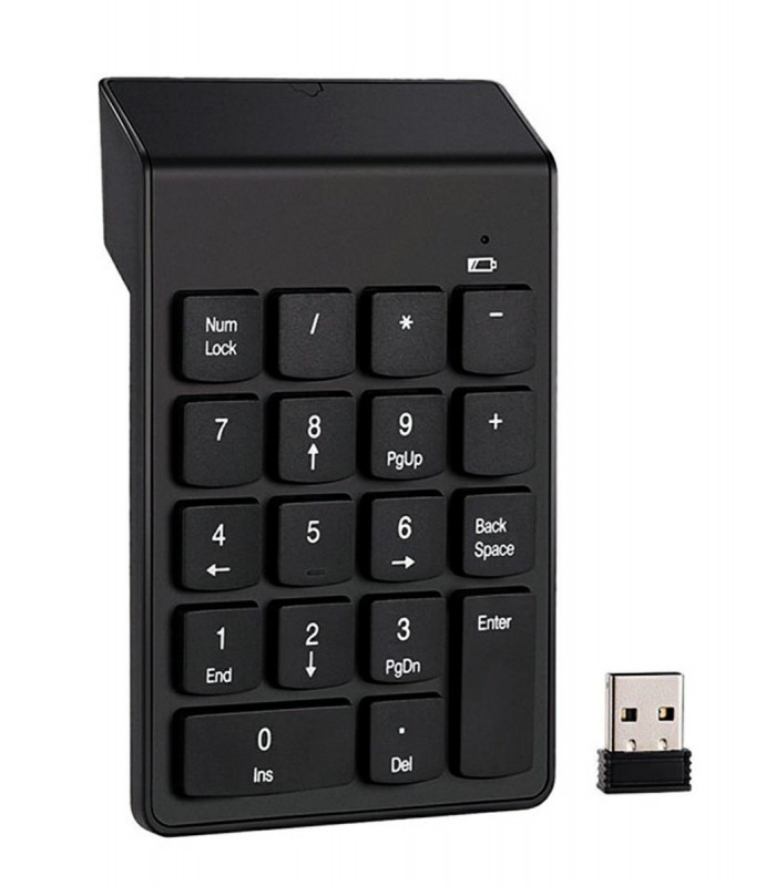 Klawiatura Bezprzewodowa Numeryczna USB bluetooth membranowa