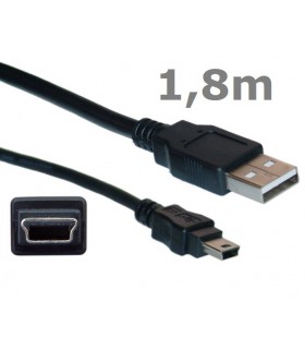 Kabel MiniUSB do USB Pad PS3 Nawi Aparat 1,8m