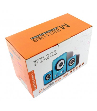 Głośniki komputerowe 2.1 Subwoofer USB 3.5mm