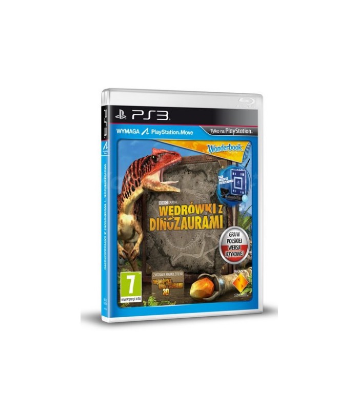 Wędrówki z Dinozaurami Wonderbook Move PS3 PL