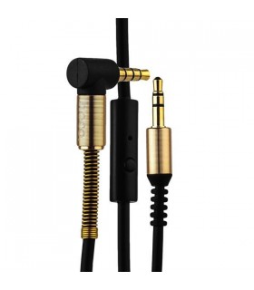 Kabel sprężynka audio AUX mini jack 3,5mm HOCO 2m