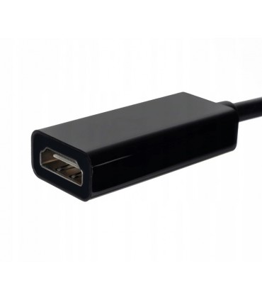 Adapter Mini DisplayPort do HDMI Thunder czarny