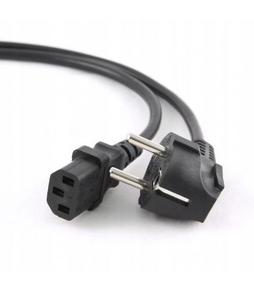 Kabel zasilający ATX 3 Pin PC Konsola TV UPS 1,5m * Solidny przewód