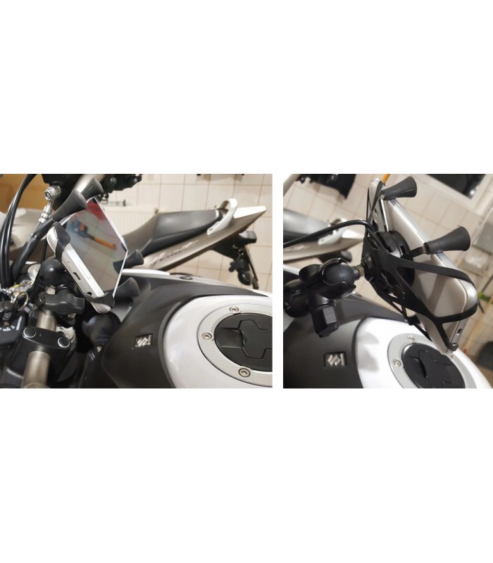 Uchwyt 3D na Telefon GPS z ładowarką USB na Motor Skuter