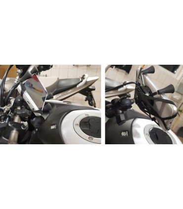 Uchwyt 3D na Telefon GPS z ładowarką USB na Motor Skuter