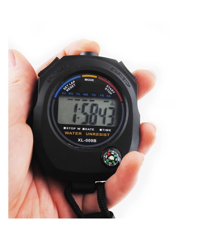 Stoper cyfrowy z kompasem wielofunkcyjny Timer
