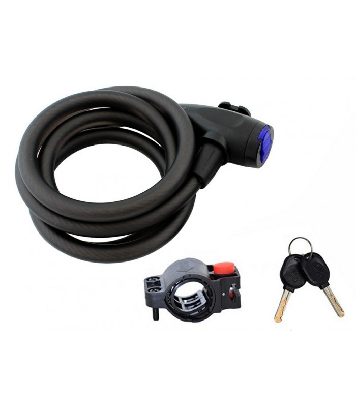 Mocna blokada rowerowa Zapięcie blokada rower + Mocowanie