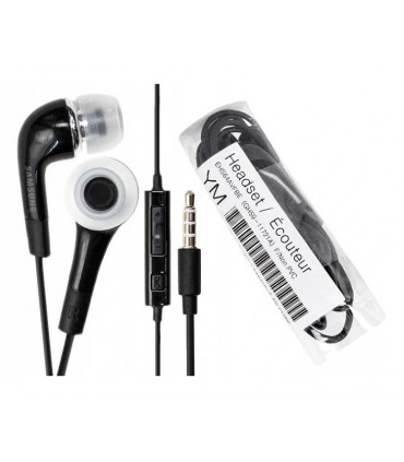 Oryg. słuchawki z mikrofonem SAMSUNG EHS64 czarne