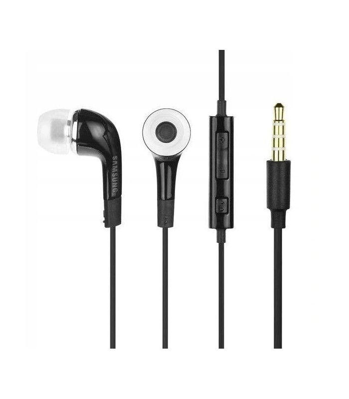 Oryg. słuchawki z mikrofonem SAMSUNG EHS64 czarne